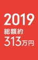 2019年 総額約313万円